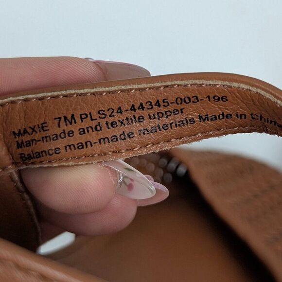 FRYE AND CO. | Brown Woven Flat Sandals Size 7 - Picture 6 of 6